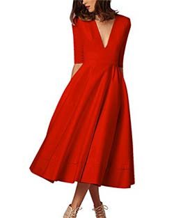 Vestido de fiesta rojo